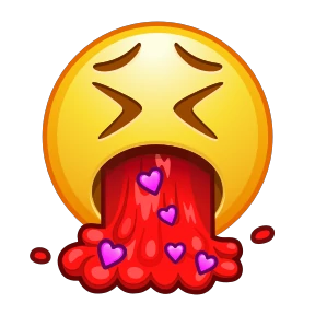 Стикер 24 из набора Creepy Emoji