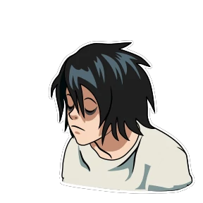 Стикер из набора Death Note