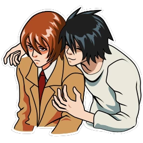 Стикер 12 из набора Death Note