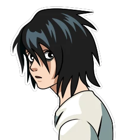 Стикер 17 из набора Death Note