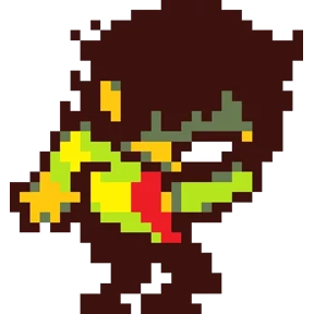 Стикер из набора Deltarune