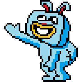 Стикер из набора Deltarune