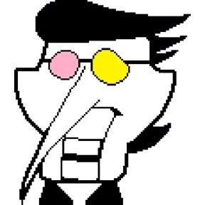Стикер 9 из набора Deltarune