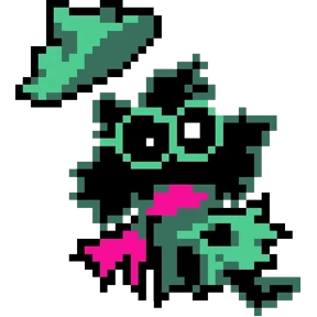 Стикер 12 из набора Deltarune