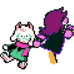 Стикер 19 из набора Deltarune