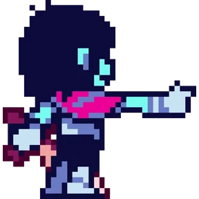 Стикер 20 из набора Deltarune