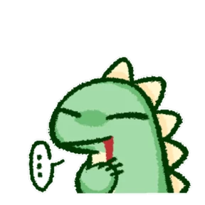 Стикер 15 из набора dinosaur