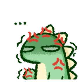 Стикер 17 из набора dinosaur