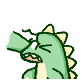 Стикер 22 из набора dinosaur