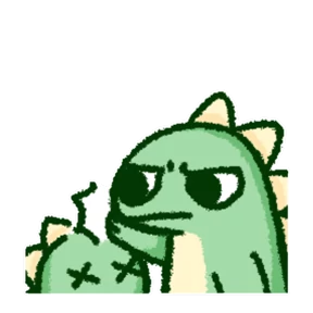 Стикер 4 из набора dinosaur