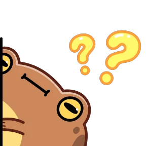 Стикер из набора Disgruntled Toad