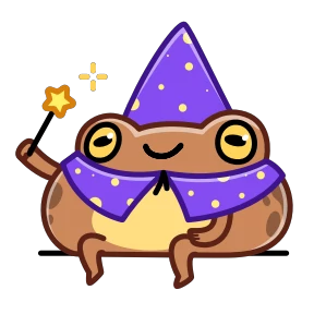 Стикер 6 из набора Disgruntled Toad
