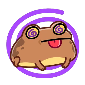 Стикер 7 из набора Disgruntled Toad
