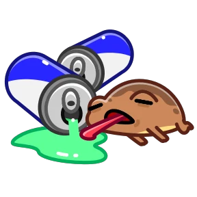 Стикер 8 из набора Disgruntled Toad