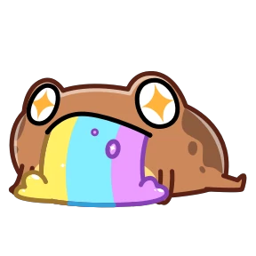 Стикер 21 из набора Disgruntled Toad