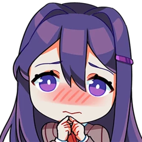 Стикер 8 из набора Doki Doki Literature Club