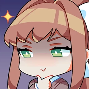 Стикер 9 из набора Doki Doki Literature Club