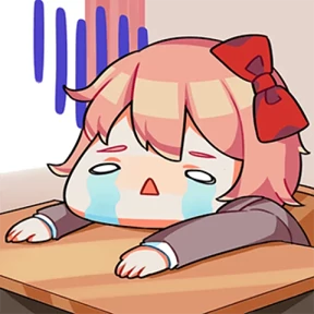 Стикер 11 из набора Doki Doki Literature Club