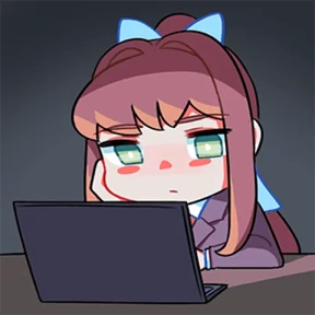 Стикер 22 из набора Doki Doki Literature Club