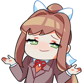 Стикер 27 из набора Doki Doki Literature Club