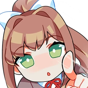 Стикер 28 из набора Doki Doki Literature Club