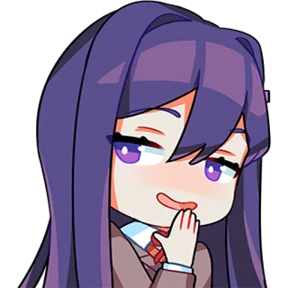 Стикер 29 из набора Doki Doki Literature Club