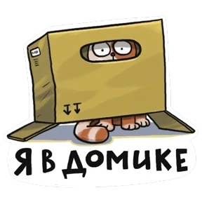 Стикер 13 из набора Домашний