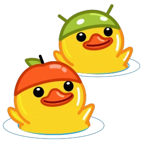 Стикер из набора Duck