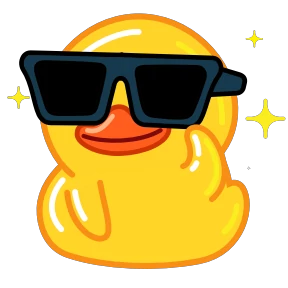 Стикер 7 из набора Duck