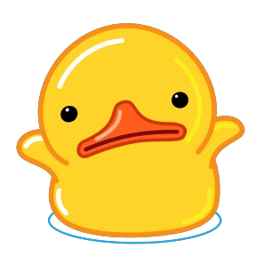 Стикер 9 из набора Duck