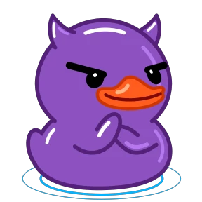 Стикер 12 из набора Duck