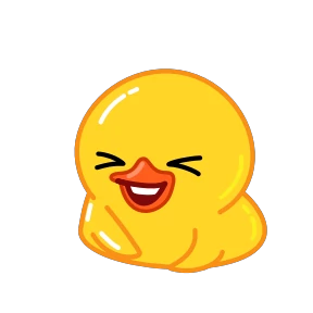 Стикер 17 из набора Duck