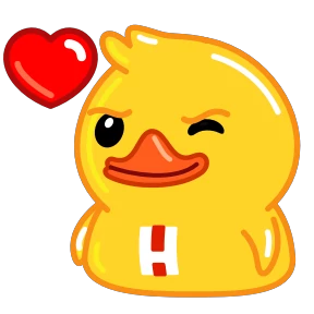 Стикер 18 из набора Duck