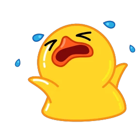 Стикер 23 из набора Duck
