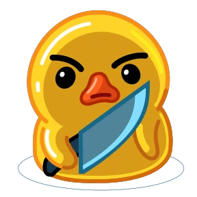Стикер 2 из набора Duck
