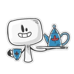 Стикер 43 из набора Дудл