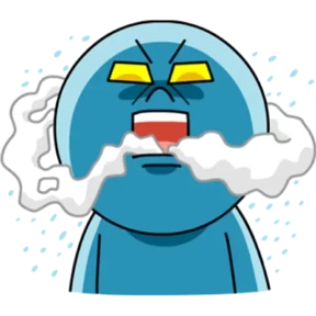 Стикер из набора Edition Mad Angry Line