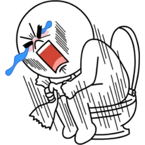 Стикер 2 из набора Edition Mad Angry Line