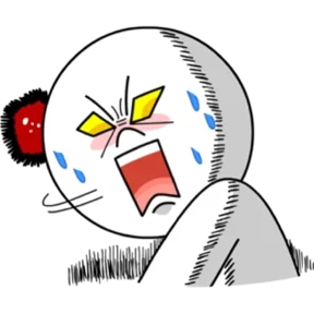Стикер 6 из набора Edition Mad Angry Line