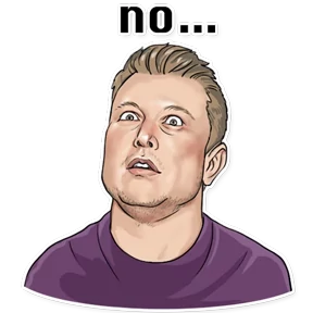 Стикер 19 из набора Elon Musk