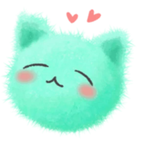 Стикер из набора Fluffy balls