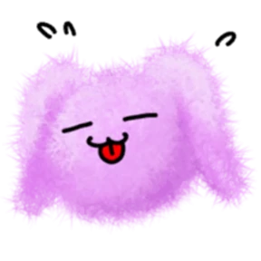 Стикер из набора Fluffy balls