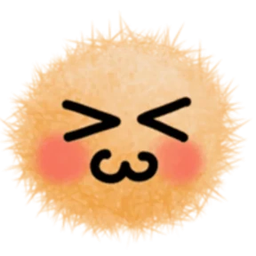 Стикер из набора Fluffy balls