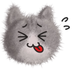 Стикер из набора Fluffy balls