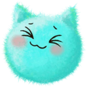 Стикер 3 из набора Fluffy balls