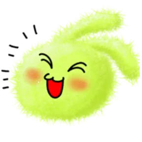 Стикер 17 из набора Fluffy balls