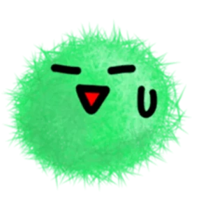 Стикер 24 из набора Fluffy balls