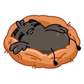 Стикер 11 из набора Галчонок