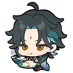 Стикер 23 из набора Genshin Impact