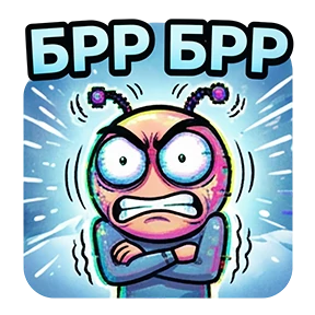 Стикер 14 из набора GLITCH
